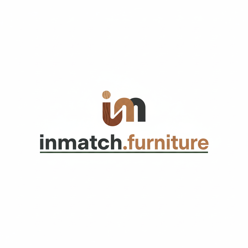 inmatch.furniture Logo aus Holz